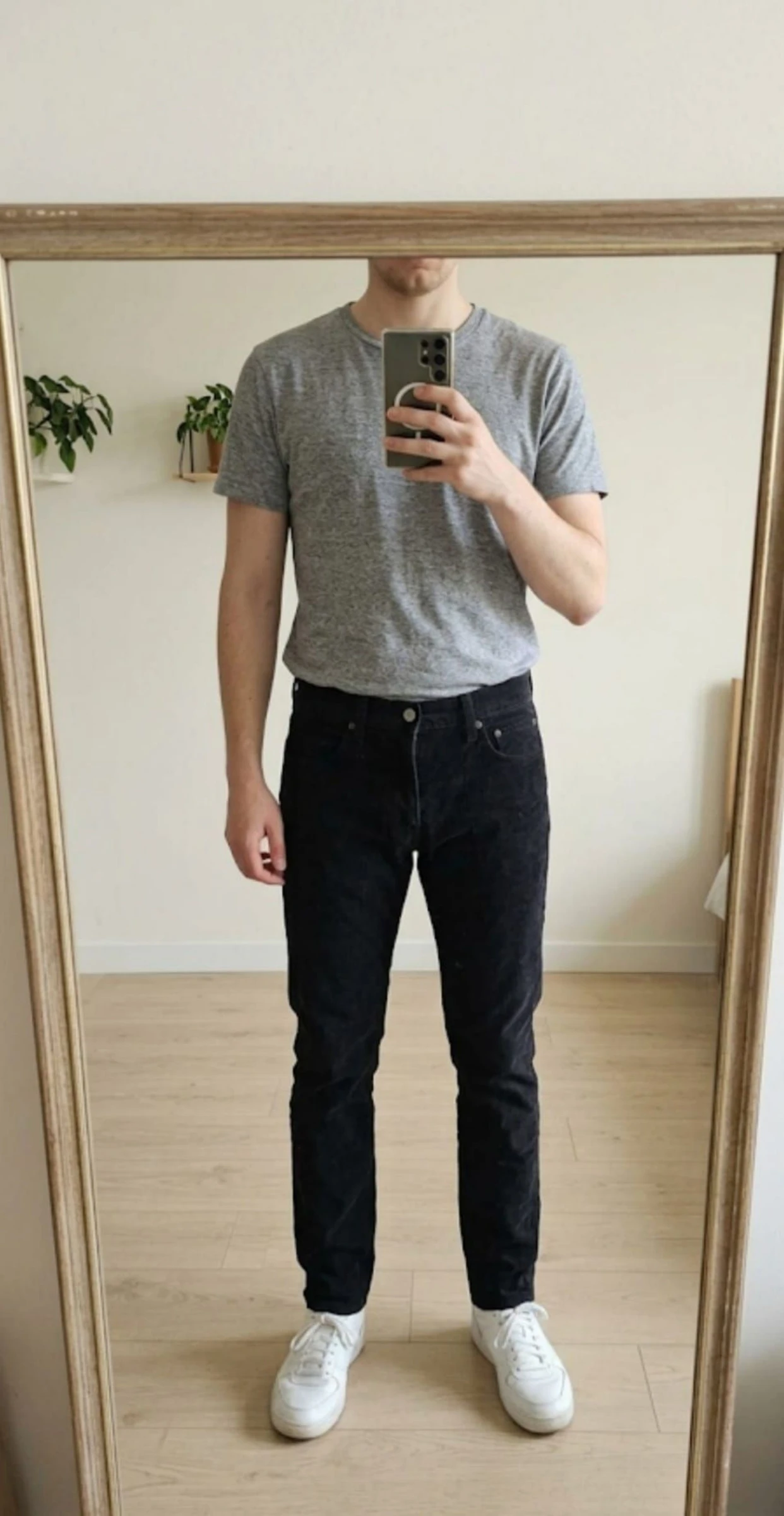 Pantalon en velours côtelé Levi's style vintage 